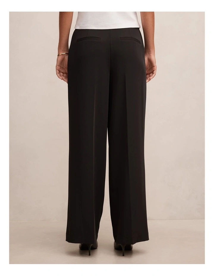 Rita Wide Leg Pants in Black image 2