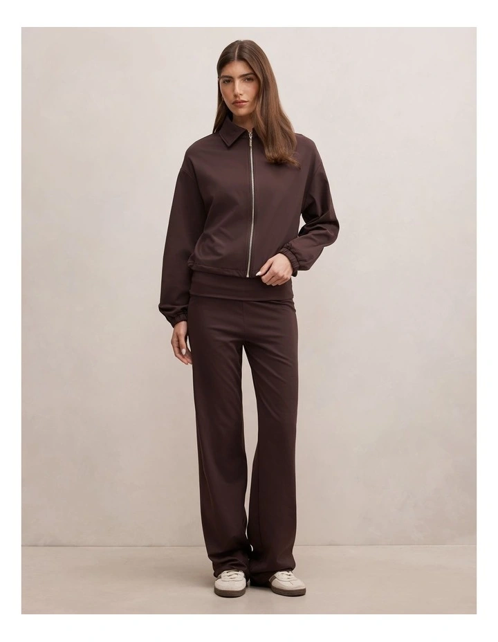 Willow Drawcord Jacket in Brown image 5