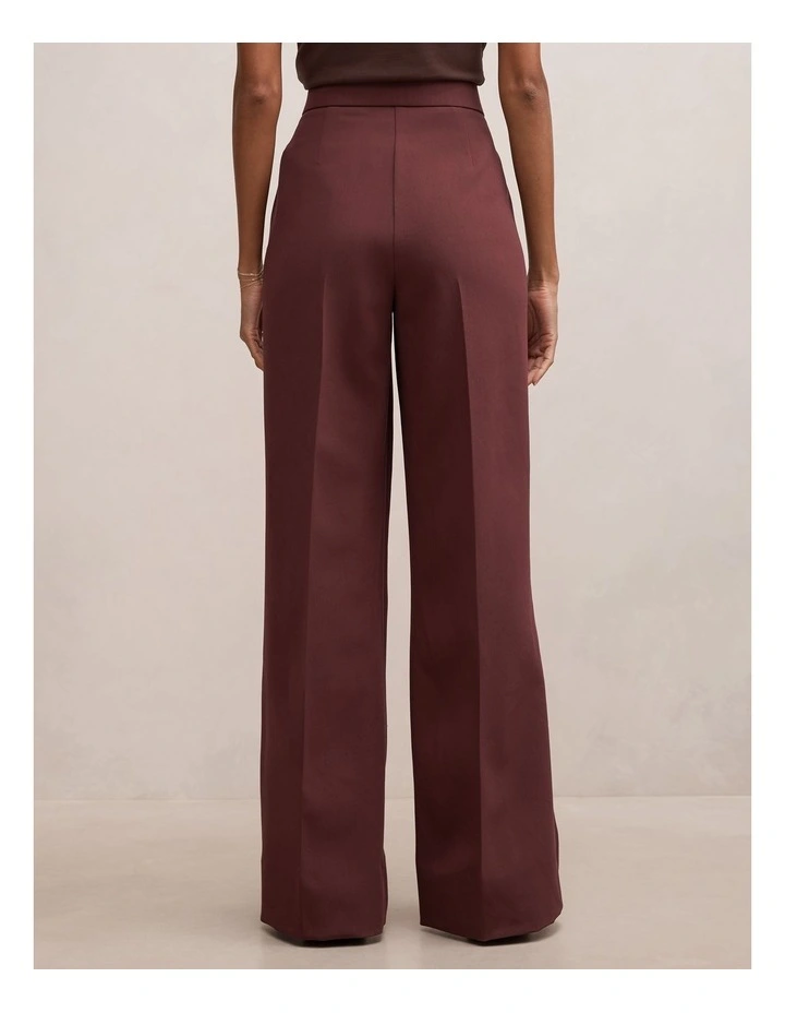Marissa Wide Leg Pants in Red image 2