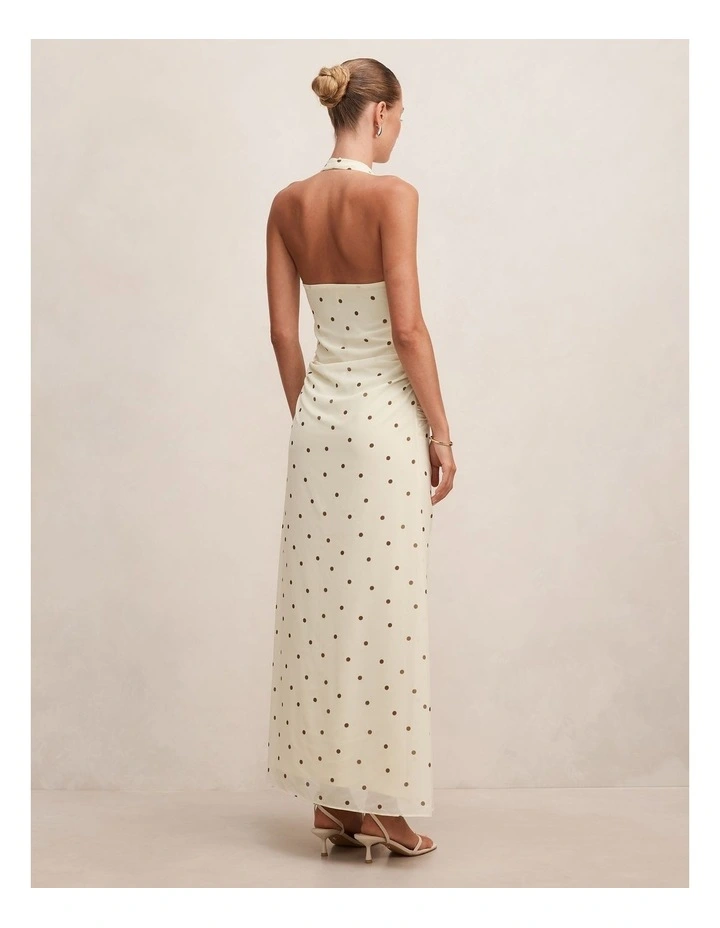 Cartia Wrap Maxi Dress in Yellow image 2