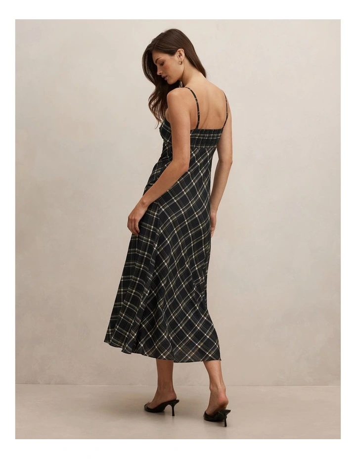 Harley Godet Midi Dress in Multi image 2