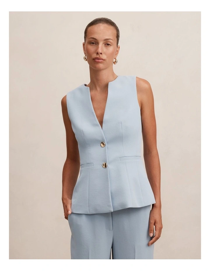 Lindsey Waistcoat in Blue image 1