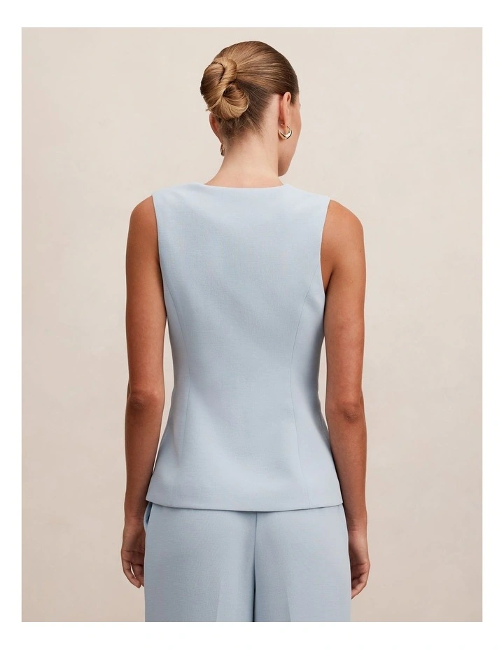Lindsey Waistcoat in Blue image 2