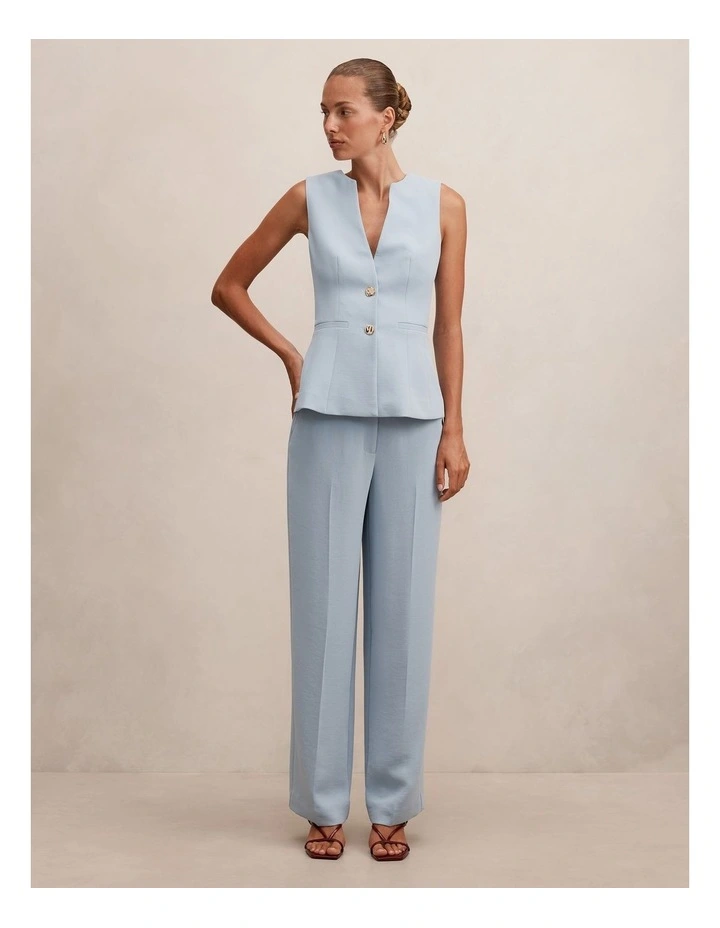 Lindsey Waistcoat in Blue image 5