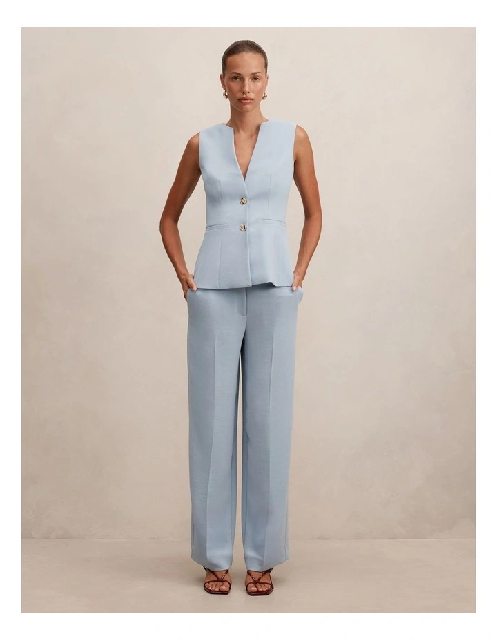 Dani Straight Leg Pants in Blue image 5