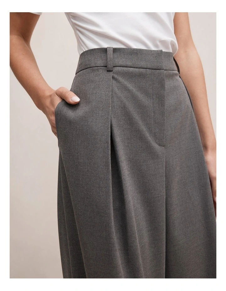 Orla Overlap Pants in Grey image 4