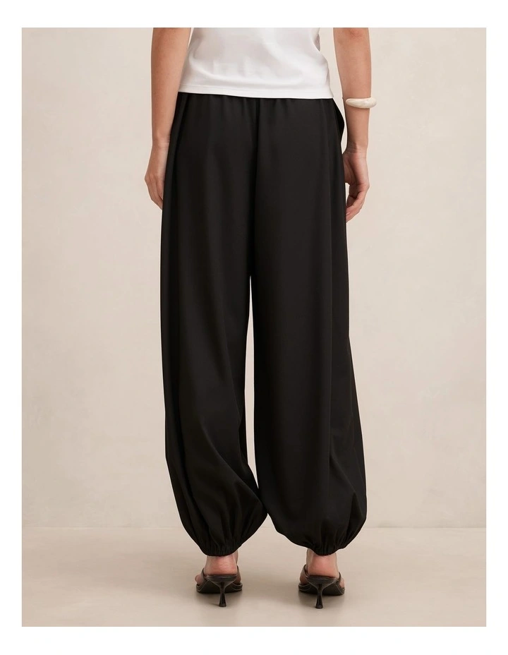Becky Balloon Pants in Black image 2