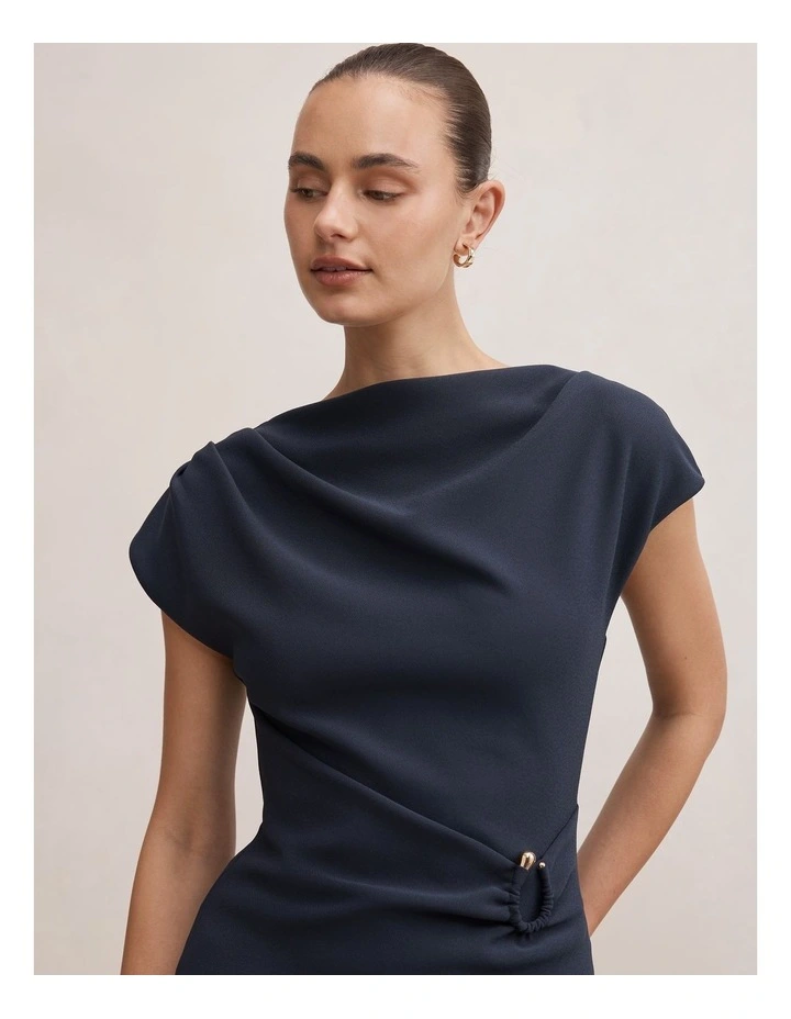 Sophia Hardware Detail Top in Blue image 4