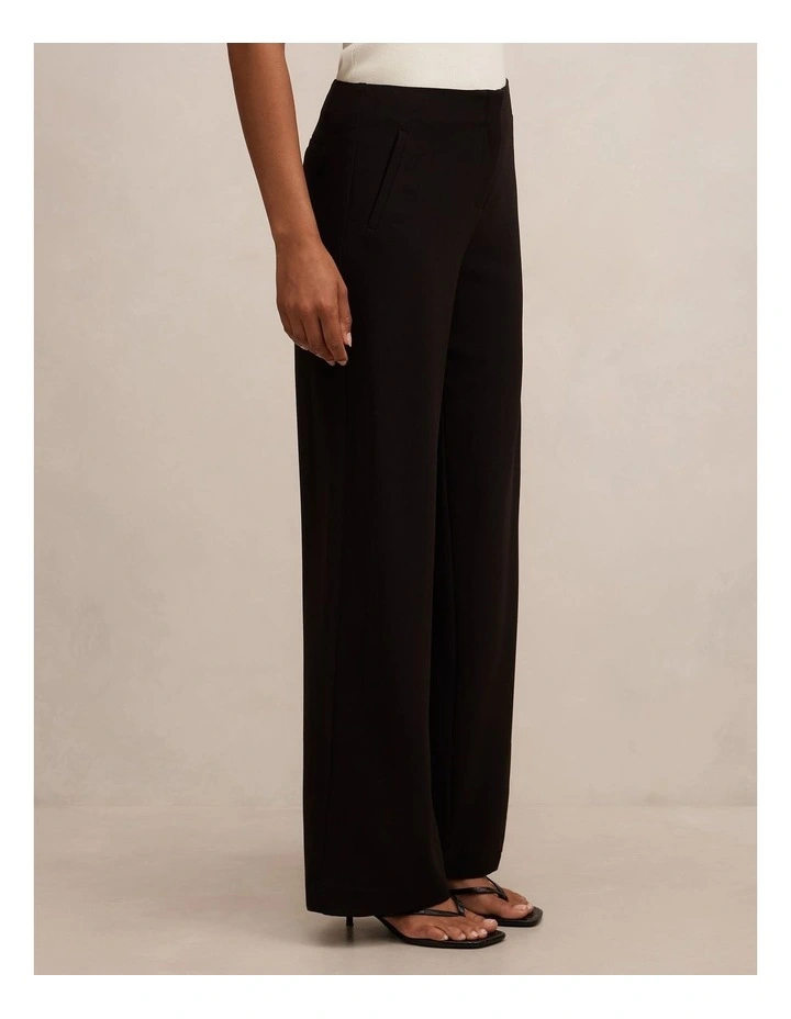 Lizzie Mid Rise Pants in Black image 3