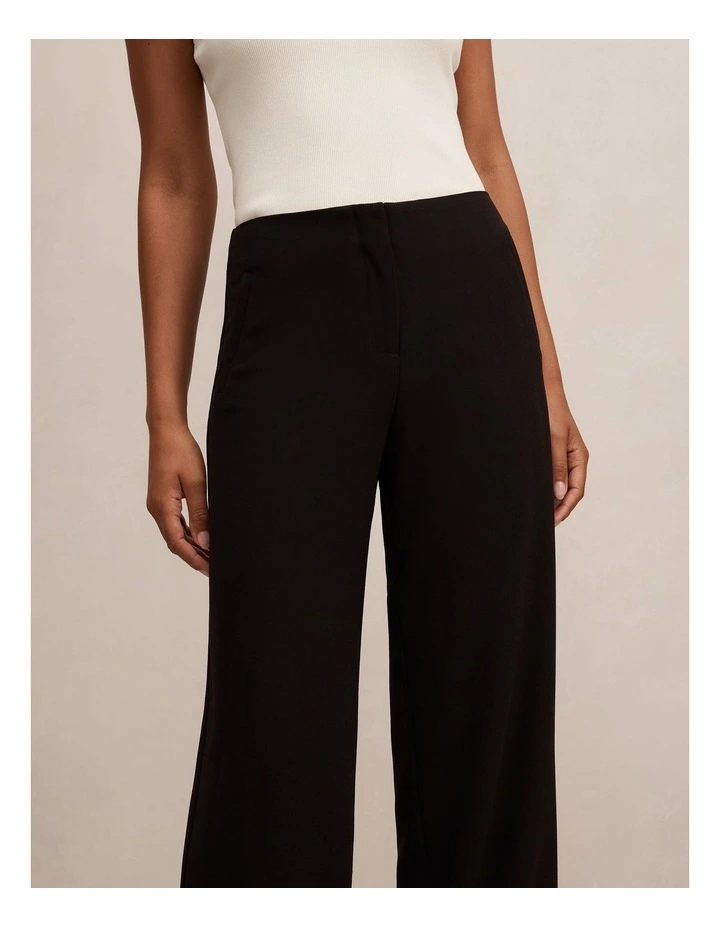 Lizzie Mid Rise Pants in Black image 4