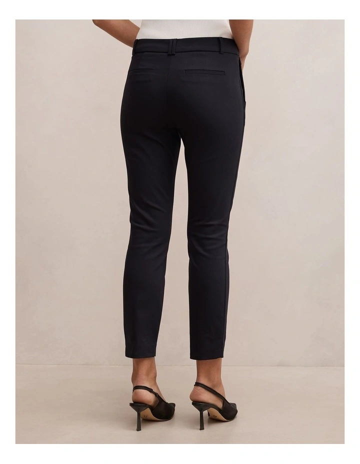Grace 7/8th Slim Pants in Navy image 2