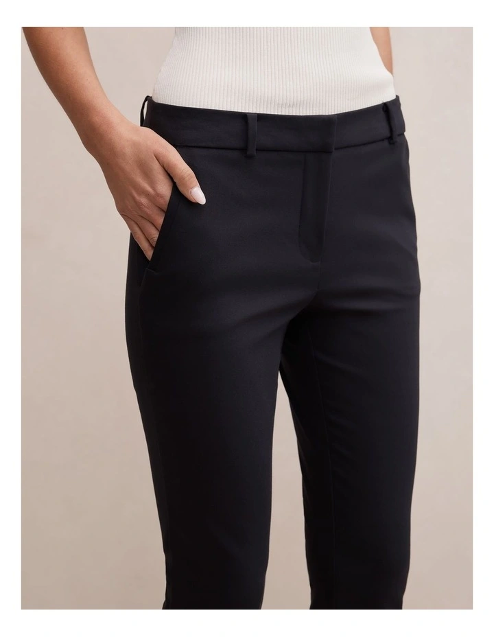 Grace 7/8th Slim Pants in Navy image 4