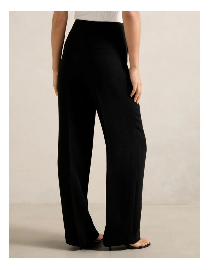 Dahlia Straight Leg Pants in Black image 2