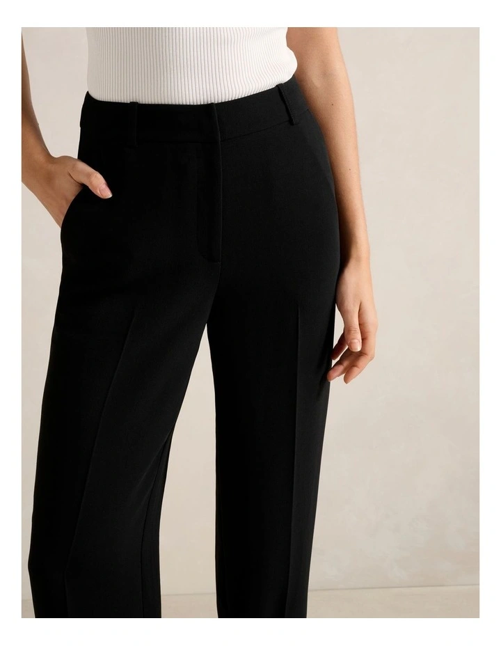 Dahlia Straight Leg Pants in Black image 4