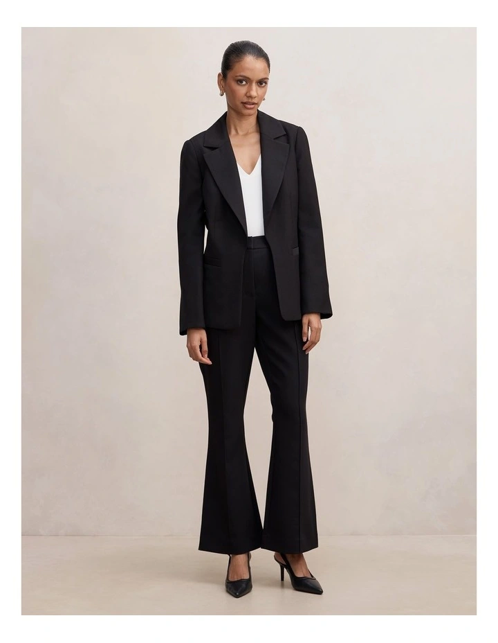 Dylan Boyfriend Blazer in Black image 5