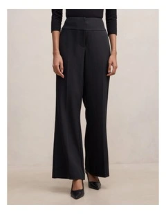 Devon Flared Pants in Black