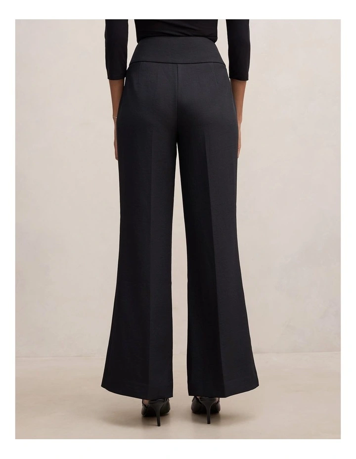Devon Flared Pants in Black image 2