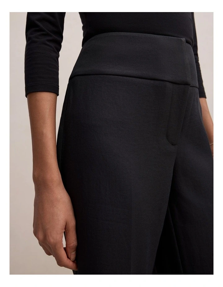 Devon Flared Pants in Black image 4