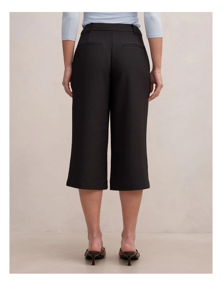 Sage Culotte Pants in Black image 2