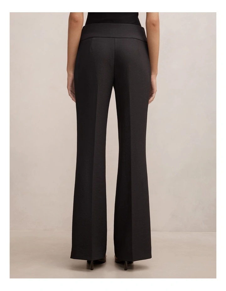 Devon Flared Pants in Black image 2