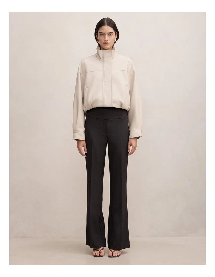 Devon Flared Pants in Black image 5