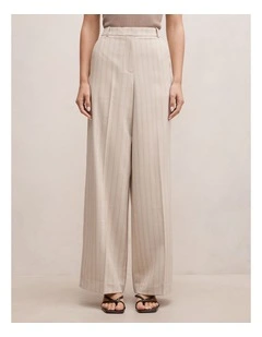 Hayden Straight Leg Pants in Beige