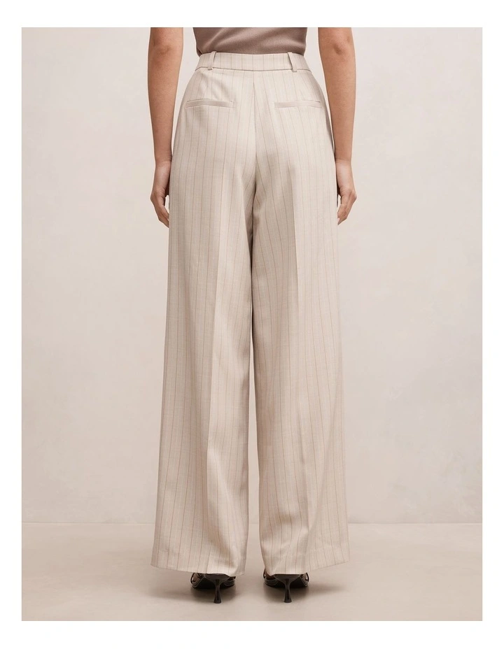 Hayden Straight Leg Pants in Beige image 2