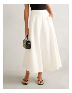 Georgina Godet Skirt in White