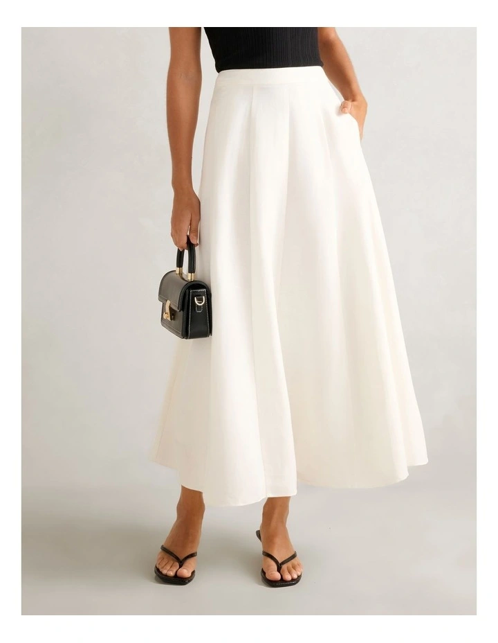 Georgina Godet Skirt in White image 1
