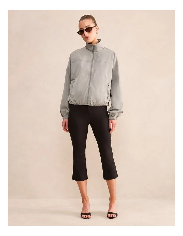 Maxie Windbreaker Jacket in Grey image 5