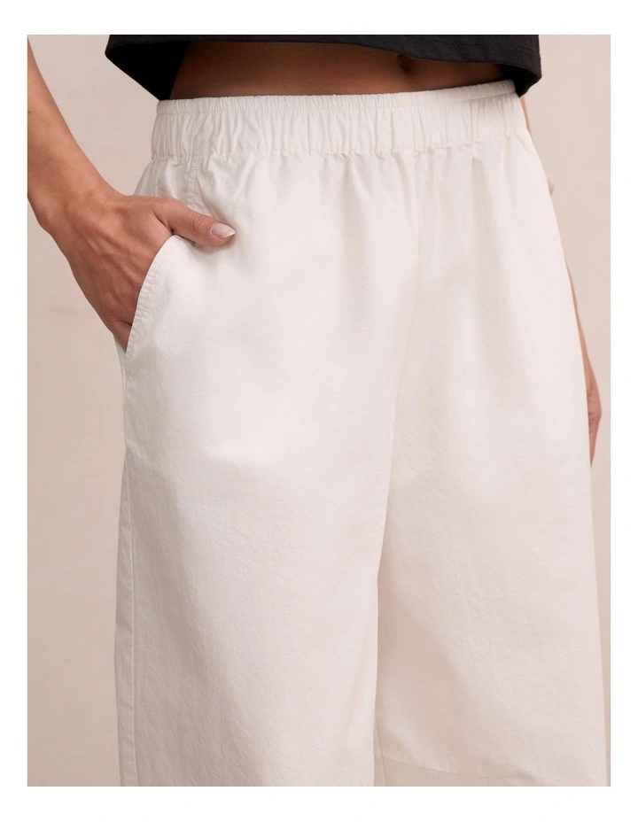 Rowan Barrel Leg Pants in White image 4
