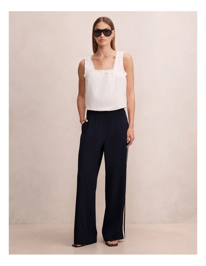 Valerie Bubble Top in White image 5