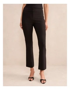 Alexandra Ankle Grazer Pants in Black