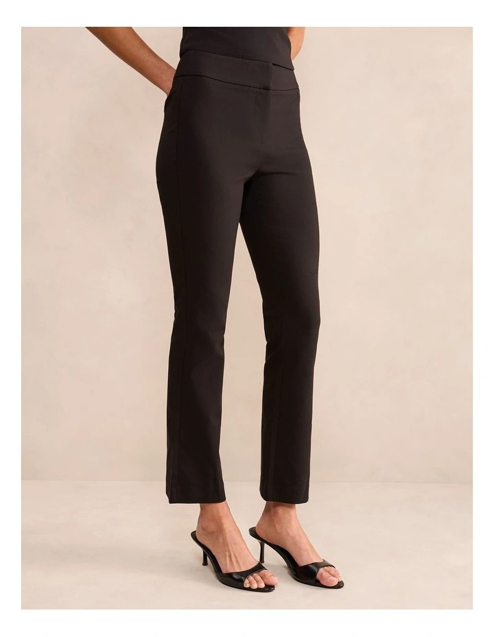Alexandra Ankle Grazer Pants in Black image 3