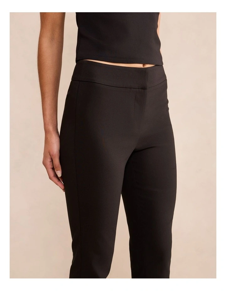 Alexandra Ankle Grazer Pants in Black image 4