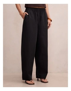 Rowan Barrel Leg Pants in Black