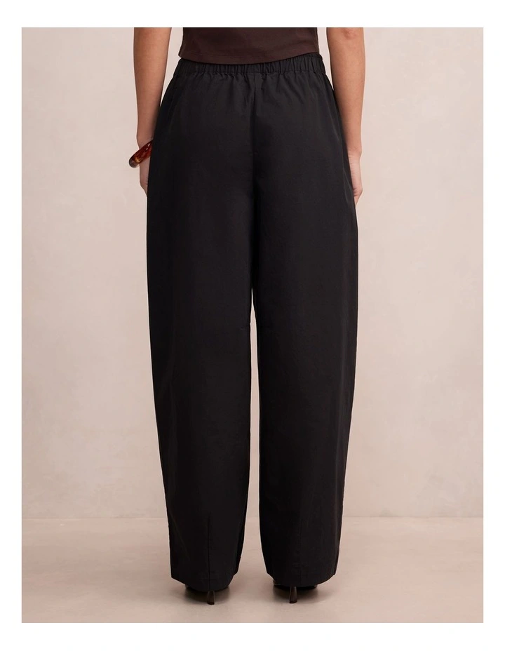 Rowan Barrel Leg Pants in Black image 2