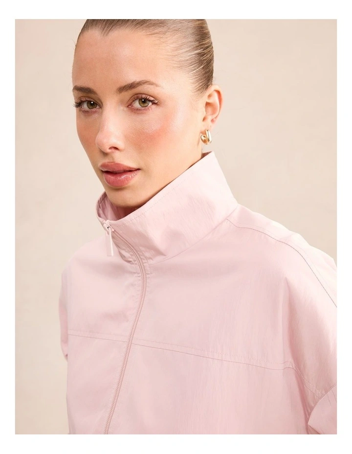 Maxie Windbreaker Jacket in Pink image 4