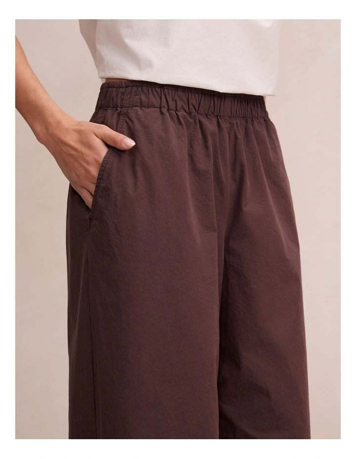 Rowan Barrel Leg Pants in Brown image 4