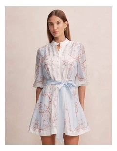 Adi Print Mini Dress in Floral
