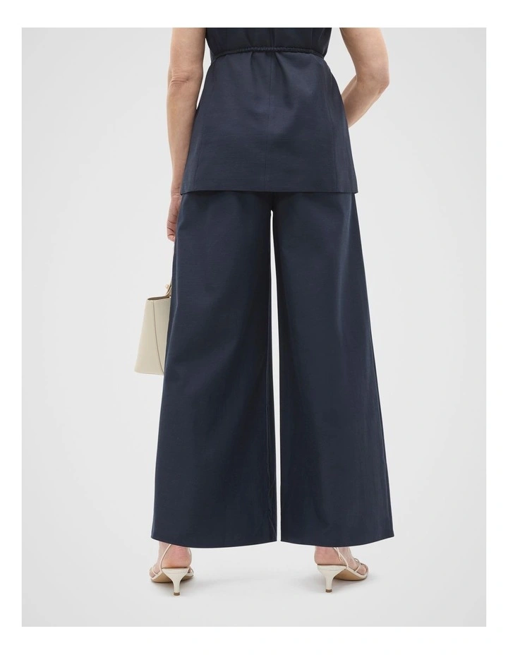 Tailored Drapey Pant in Twilight Blue image 2