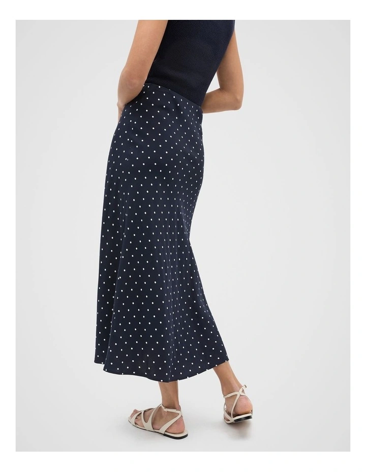 Spot Midi Skirt in Twilight Spot image 2