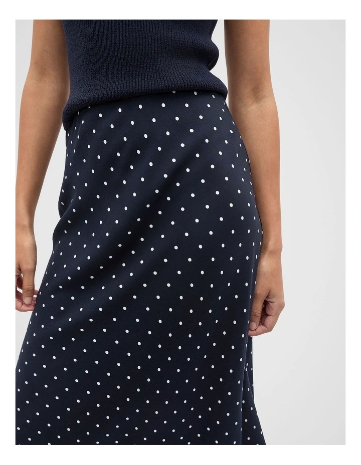 Spot Midi Skirt in Twilight Spot image 4