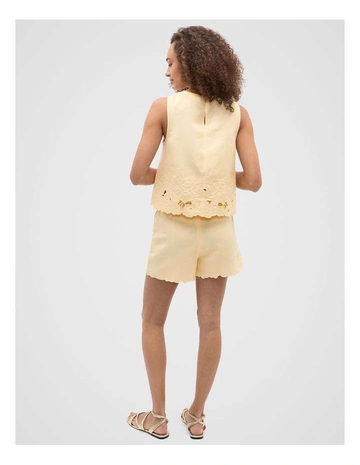 Cutwork Swing Tank in Shortbread image 2