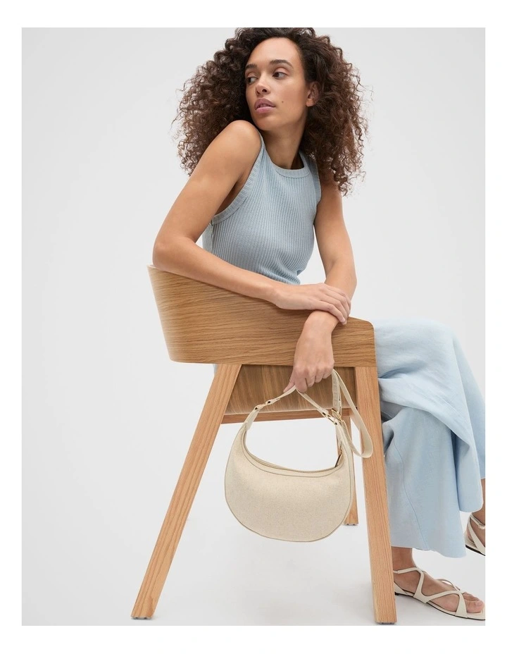 Crossbody Bag in Natural image 2