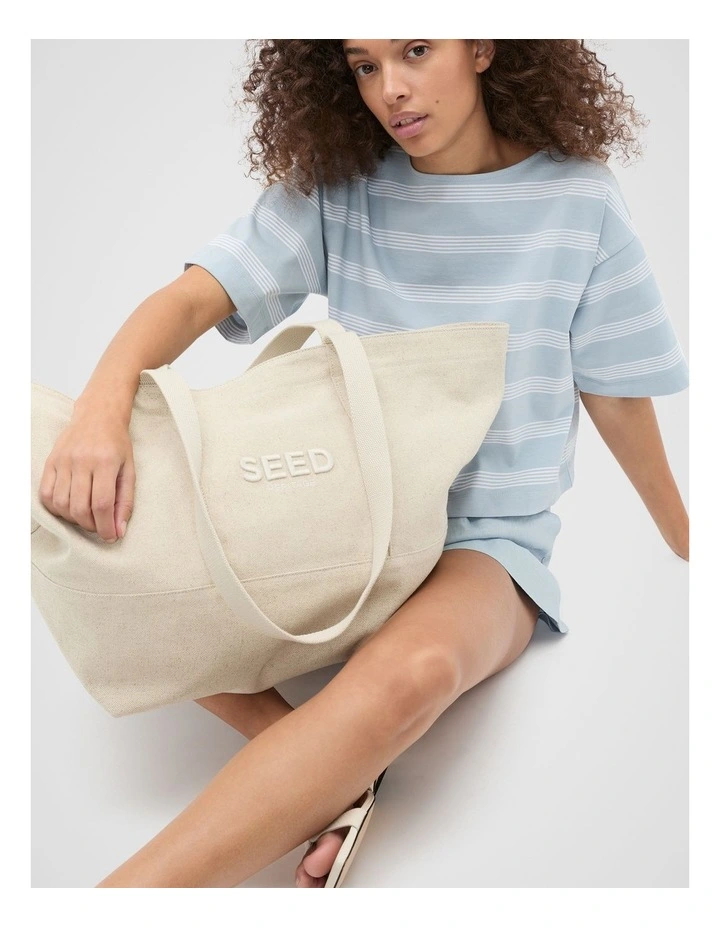 Overnight Tote in Natural image 2