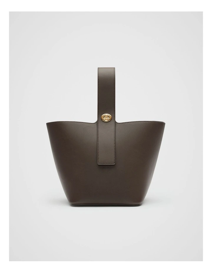 Hand Held Detail Bag in Chocolate image 1
