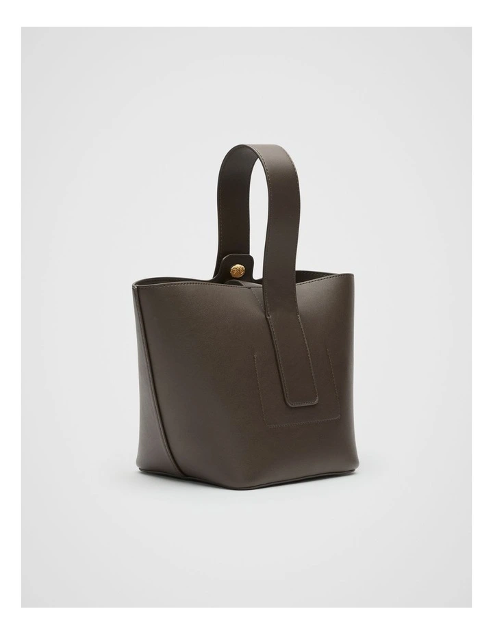 Hand Held Detail Bag in Chocolate image 3