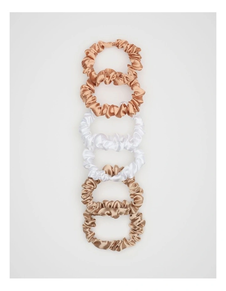 Mini Scrunchie in Apricot image 1