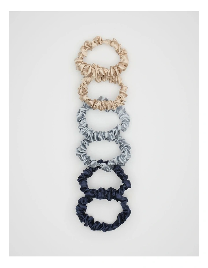 Mini Scrunchie in Twilight Blue image 1